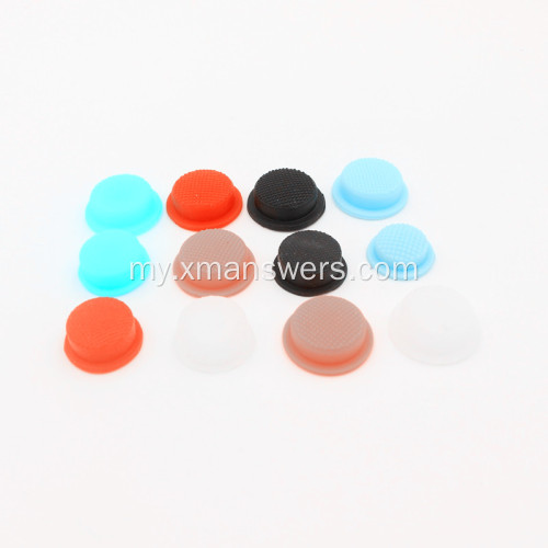 Pill ဖြင့် လေဆာ Etched Conductive Single Silicone Button